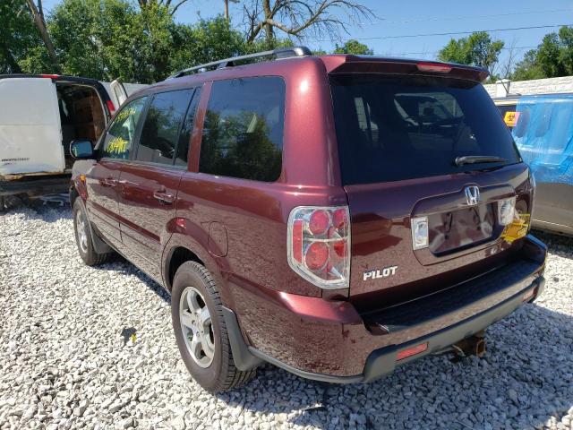 Photo 3 from auction – 2008 HONDA PILOT EXL with VIN 5FNYF18668B053363