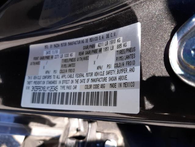 Photo 10 from auction – 2020 MAZDA 3 with VIN 3MZBPBCM8LM126345