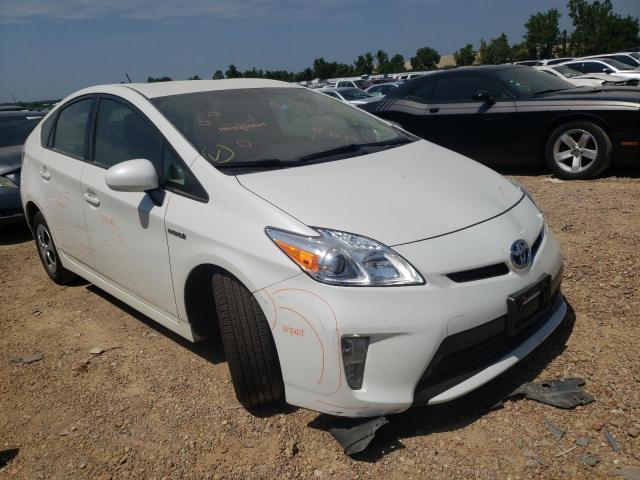 Photo 1 from auction – 2013 TOYOTA PRIUS with VIN JTDKN3DU5D5627388