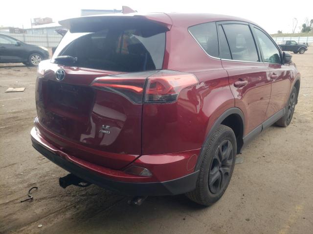Photo 4 from auction – 2018 TOYOTA RAV4 LE with VIN 2T3BFREV0JW746803