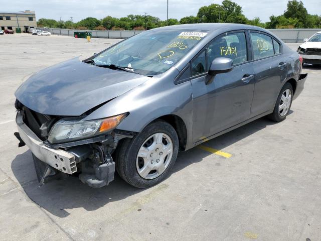 Photo 2 from auction – 2012 HONDA CIVIC LX with VIN 19XFB2F57CE358856
