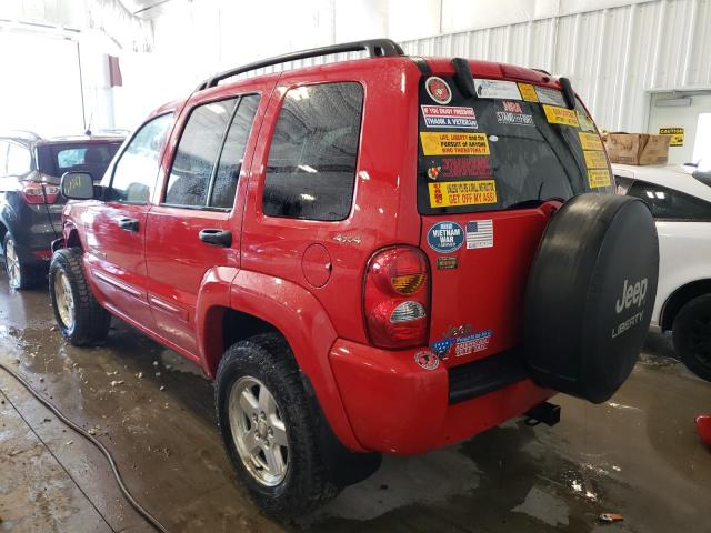 Photo 3 from auction – 2002 JEEP LIBERTY LI with VIN 1J4GL58K42W178528