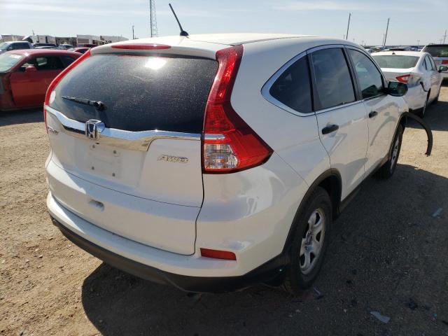 Photo 4 from auction – 2016 HONDA CR-V LX with VIN 5J6RM4H36GL012366