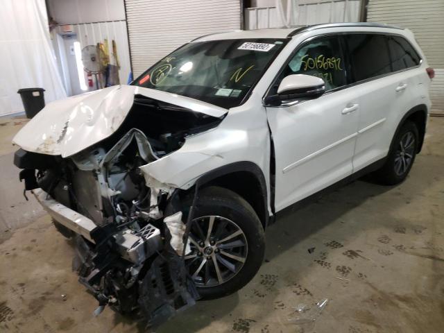 Photo 2 from auction – 2019 TOYOTA HIGHLANDER with VIN 5TDJZRFH9KS593143