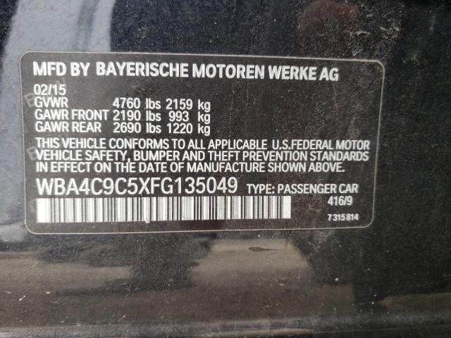 Photo 10 from auction – 2015 BMW 428 XI GRA with VIN WBA4C9C5XFG135049