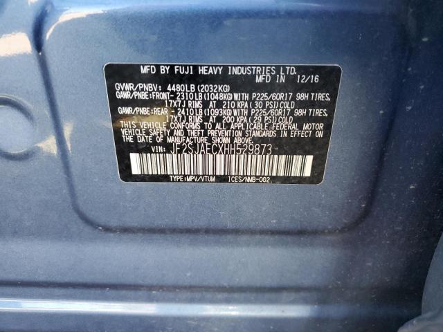 Photo 10 from auction – 2017 SUBARU FORESTER 2 with VIN JF2SJAECXHH529873