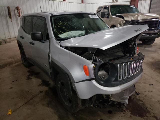 JEEP RENEGADE S 2017 with VIN ZACCJAAH2HPG00870 - Photo from auction