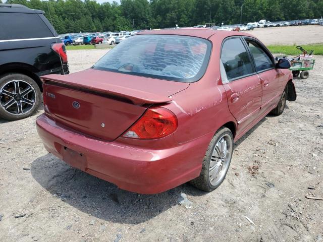 Photo 4 from auction – 2003 KIA SPECTRA BA with VIN KNAFB121335267816