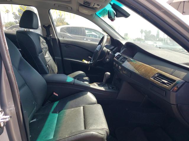 Photo 5 from auction – 2004 BMW 525 I with VIN WBANA535X4B854671