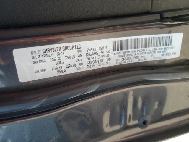 Photo 10 from auction – 2014 DODGE DURANGO LI with VIN 1C4RDJDG4EC599581
