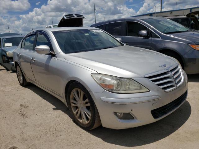 HYUNDAI GENESIS 4. 2009 with VIN KMHGC46F99U040393 - Photo from auction