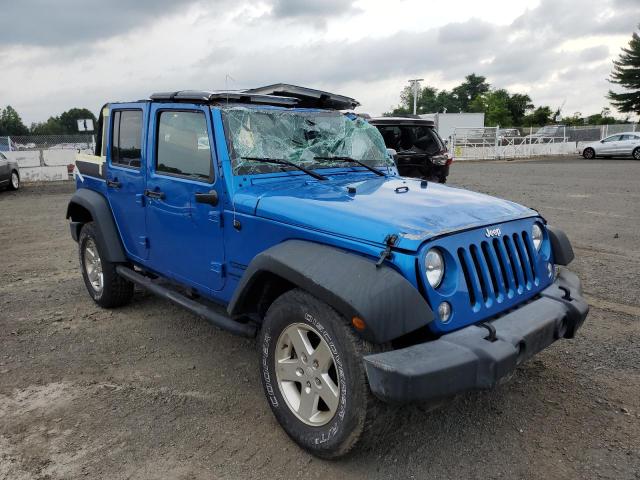 JEEP WRANGLER U 2016 with VIN 1C4BJWDG0GL219825 - Photo from auction