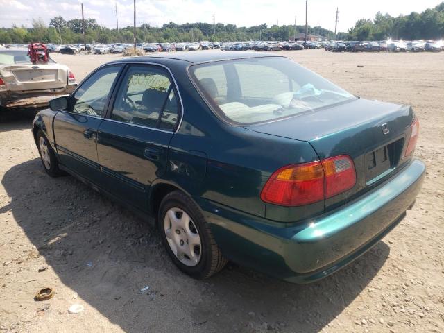 Photo 3 from auction – 2000 HONDA CIVIC EX with VIN 2HGEJ8647YH596454