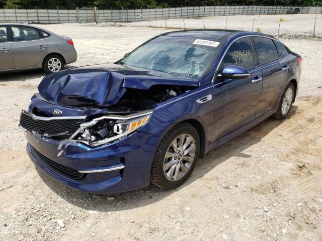 Photo 2 from auction – 2016 KIA OPTIMA EX with VIN 5XXGU4L32GG034126