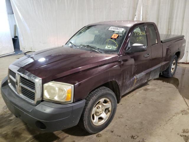 Photo 2 from auction – 2005 DODGE DAKOTA ST with VIN 1D7HW22K35S137155