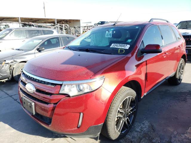 Photo 2 from auction – 2013 FORD EDGE SEL with VIN 2FMDK3JCXDBA31620