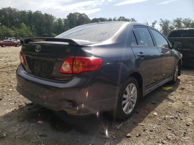 Photo 4 from auction – 2009 TOYOTA COROLLA BA with VIN 2T1BU40E99C168223