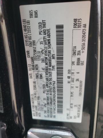 Photo 10 from auction – 2013 FORD ESCAPE SE with VIN 1FMCU9G9XDUB56762