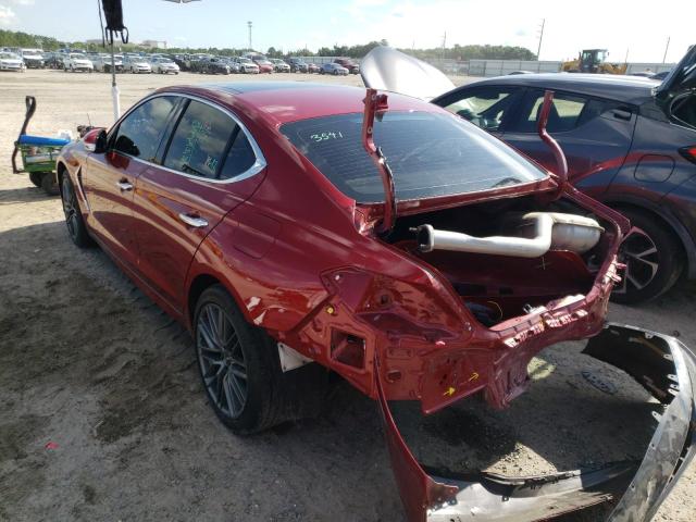 Photo 3 from auction – 2019 GENESIS G70 ELITE with VIN KMTG34LA6KU031106