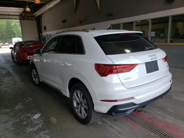 Photo 3 from auction – 2022 AUDI Q3 PREMIUM with VIN WA1DECF31N1053811