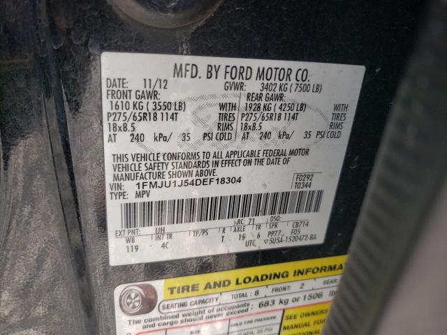 Photo 10 from auction – 2013 FORD EXPEDITION with VIN 1FMJU1J54DEF18304
