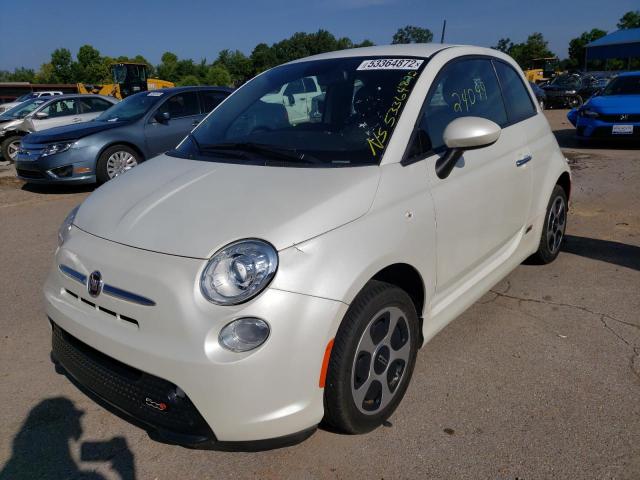 Photo 2 from auction – 2015 FIAT 500 ELECTR with VIN 3C3CFFGE2FT503285