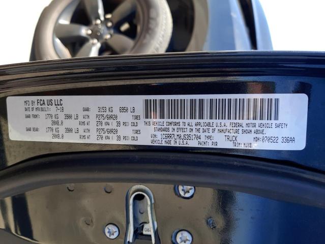 Photo 10 from auction – 2018 RAM 1500 SLT with VIN 1C6RR7LM0JS351704