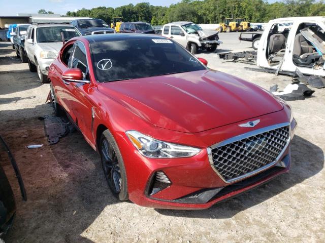 GENESIS G70 ELITE 2019 with VIN KMTG34LA6KU031106 - Photo from auction