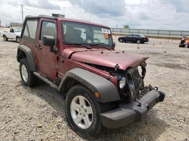 JEEP WRANGLER S 2012 with VIN 1C4AJWAG2CL286243 - Photo from auction