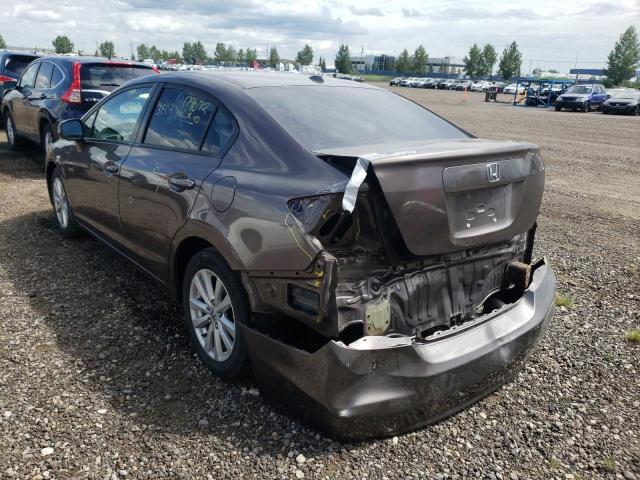 Photo 3 from auction – 2012 HONDA CIVIC EXL with VIN 2HGFB2F92CH016644