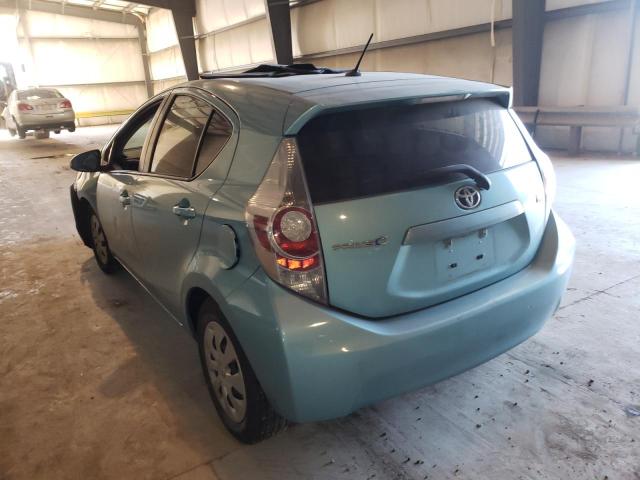 Photo 3 from auction – 2012 TOYOTA PRIUS C with VIN JTDKDTB32C1028841
