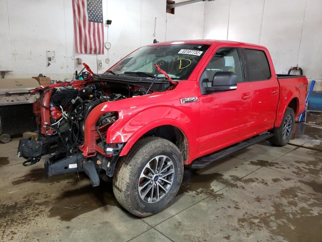 Photo 2 from auction – 2020 FORD F150 SUPER with VIN 1FTEW1EP8LFB65974