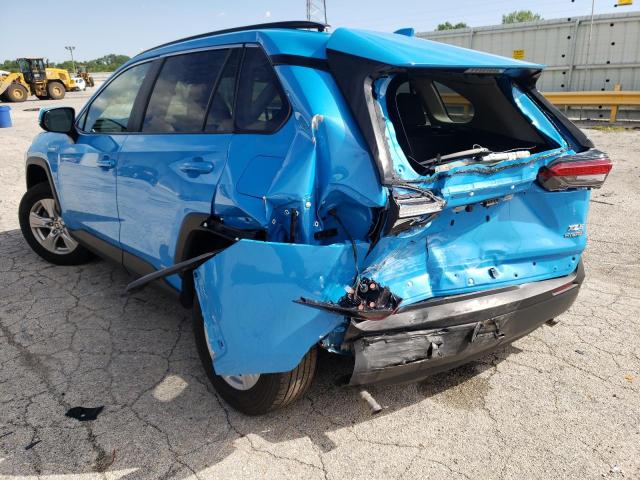 Photo 3 from auction – 2021 TOYOTA RAV4 XLE with VIN 2T3R6RFV4MW011985