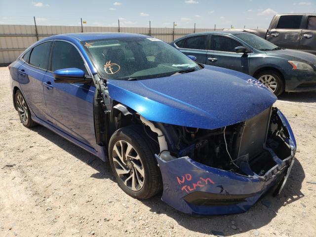 HONDA CIVIC EX 2017 with VIN 19XFC2F78HE072455 - Photo from auction