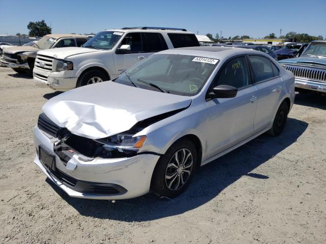 Photo 2 from auction – 2013 VOLKSWAGEN JETTA BASE with VIN 3VW2K7AJ2DM381451