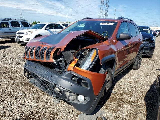 Photo 2 from auction – 2014 JEEP CHEROKEE T with VIN 1C4PJMBS1EW281232
