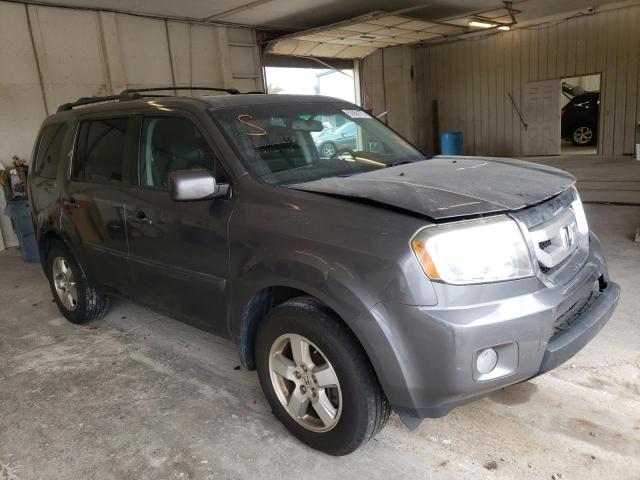 HONDA PILOT EXL 2011 with VIN 5FNYF3H66BB036789 - Photo from auction