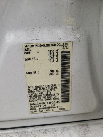 Photo 10 from auction – 2013 NISSAN ALTIMA 2.5 with VIN 1N4AL3AP6DC180149