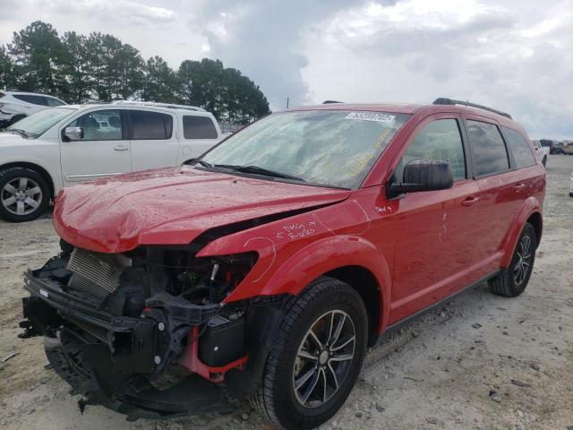 Photo 2 from auction – 2017 DODGE JOURNEY SE with VIN 3C4PDCAB9HT710064