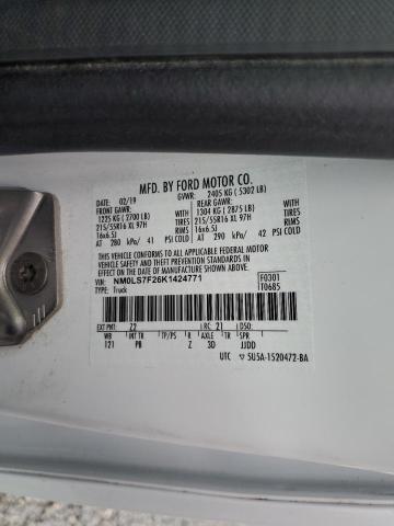 Photo 10 from auction – 2019 FORD TRANSIT CO with VIN NM0LS7F26K1424771