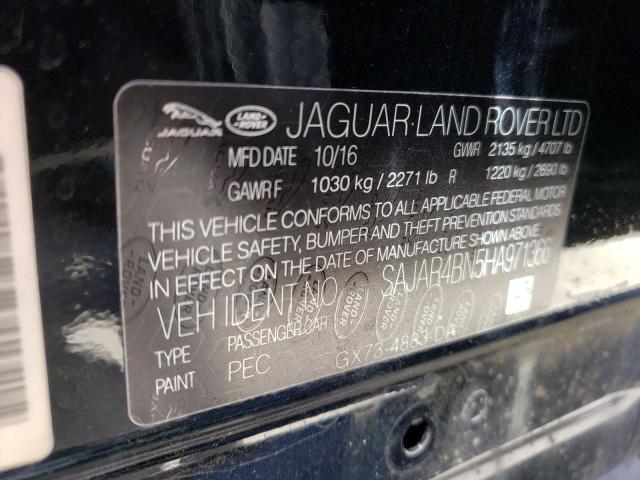 Photo 10 from auction – 2017 JAGUAR XE with VIN SAJAR4BN5HA971366