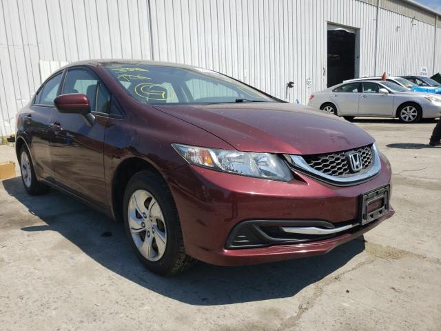 HONDA CIVIC LX 2015 with VIN 19XFB2F53FE056131 - Photo from auction