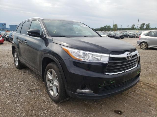 TOYOTA HIGHLANDER 2016 with VIN 5TDDKRFH8GS295952 - Photo from auction