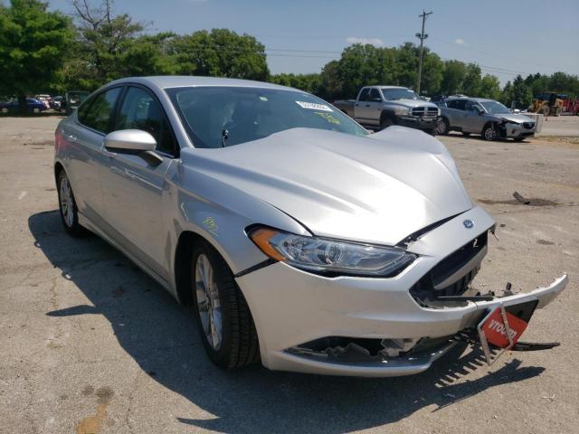 FORD FUSION SE 2017 with VIN 3FA6P0H75HR369784 - Photo from auction