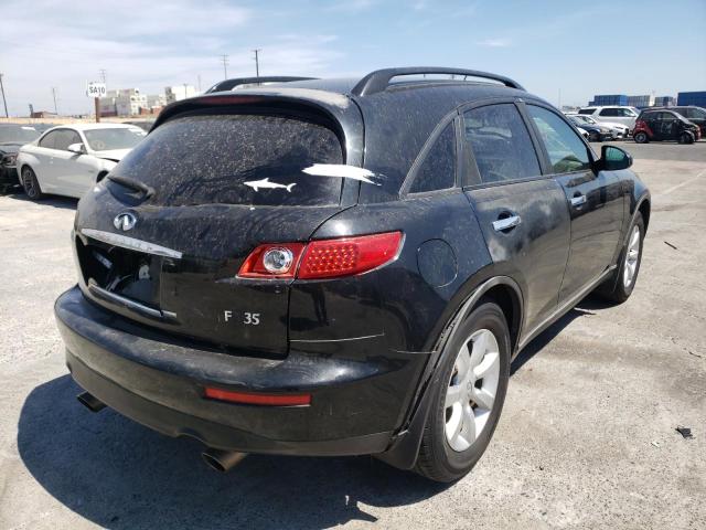 Photo 4 from auction – 2005 INFINITI FX35 with VIN JNRAS08U35X105572