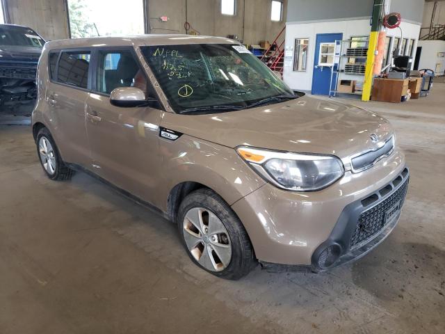 KIA SOUL 2015 with VIN KNDJN2A23F7119999 - Photo from auction