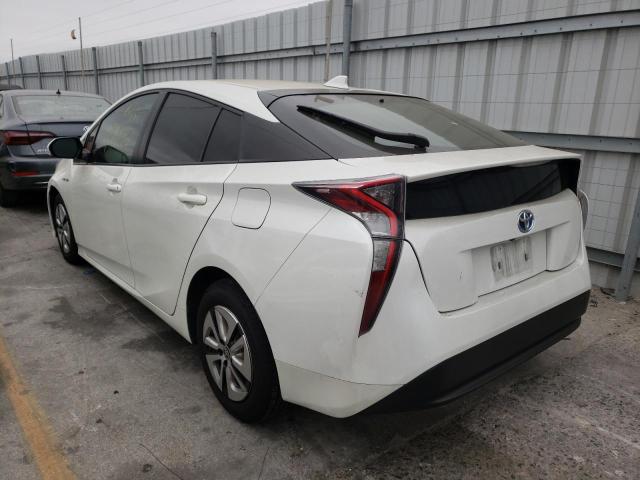 Photo 3 from auction – 2016 TOYOTA PRIUS with VIN JTDKARFU1G3502660