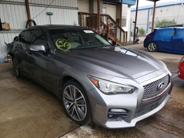 INFINITI Q50 BASE 2015 with VIN JN1BV7AR5FM396642 - Photo from auction