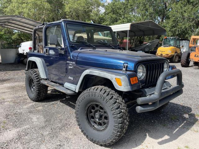 JEEP WRANGLER / 2001 with VIN 1J4FA49S01P335653 - Photo from auction