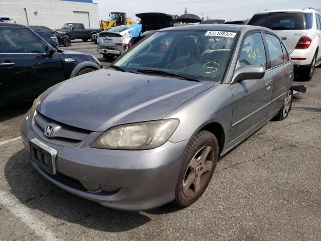 Photo 2 from auction – 2005 HONDA CIVIC EX with VIN JHMES26735S001282